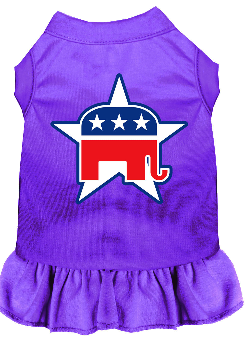 Pet Dress Screen Printed, "Republican"