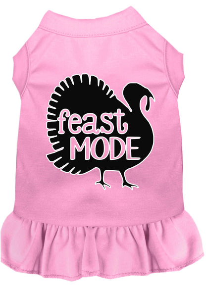 Vestido para perro y gato con estampado de Acción de Gracias, "Feast Mode"