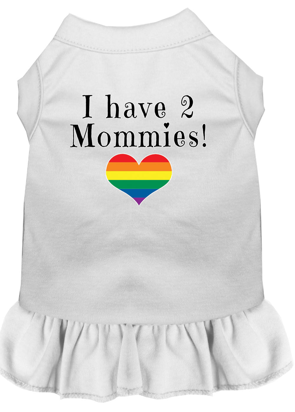 Pet Dress "I Have Two Mommies"