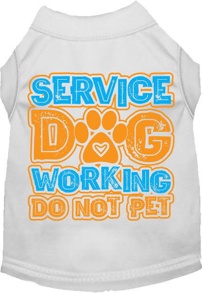 Dog Shirt for Pets "Service Dog"