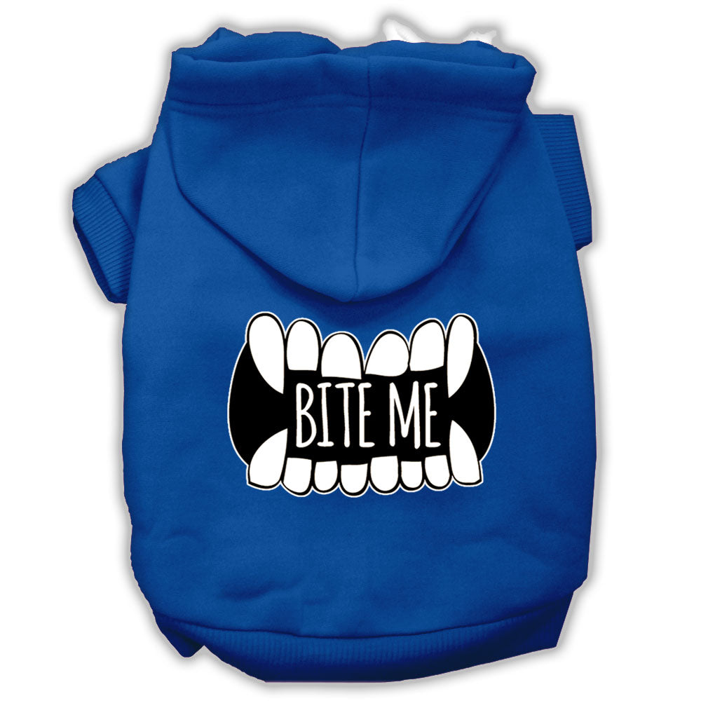 Pet Hoodie "Bite Me"