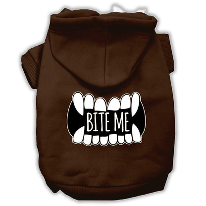 Pet Hoodie "Bite Me"