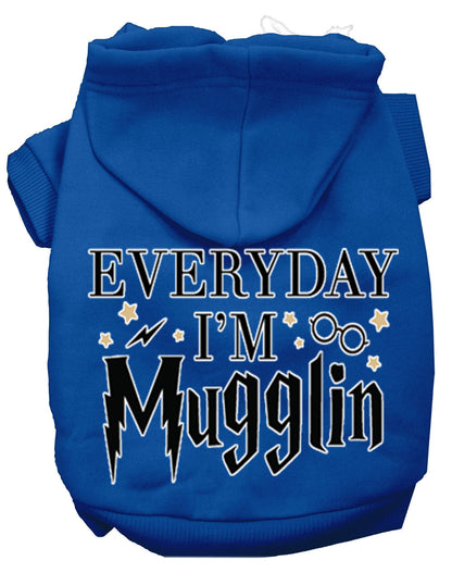 Pet Hoodie "Everyday I'm Mugglin"