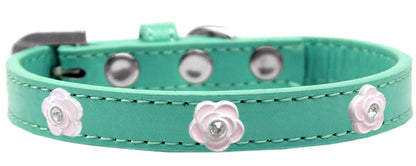 Dog, Puppy & Pet Widget Collar, "Light Pink Roses"