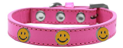 Collar de moda para perros, cachorros y mascotas, "Happy Face"