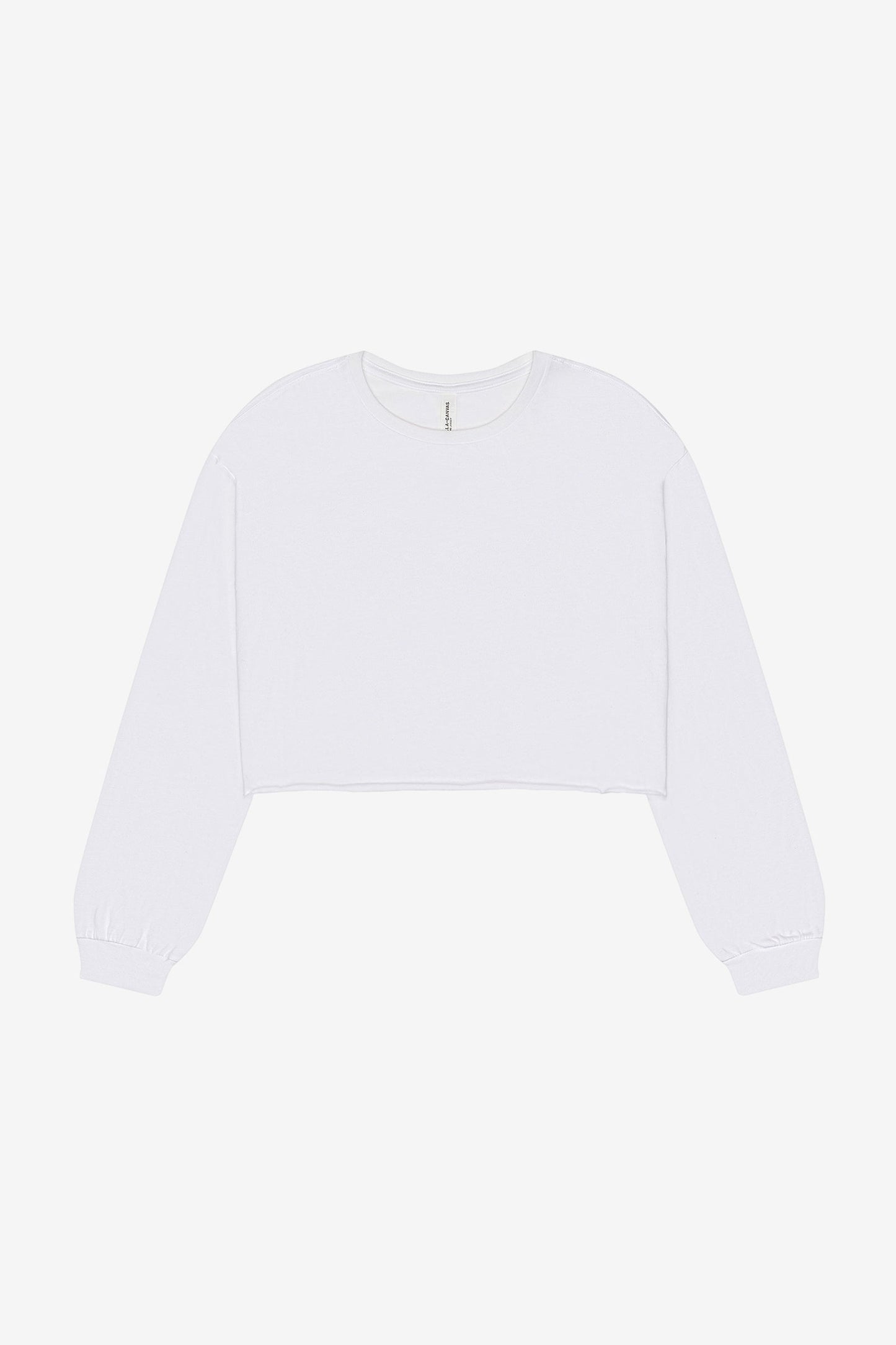 Custom Women's Cropped Long-Sleeve Shirt