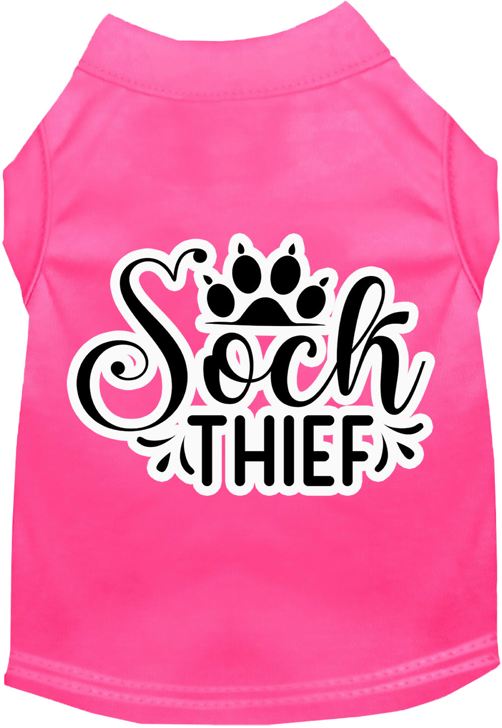Fun Cat or Dog Shirt for Pets "Sock Thief"