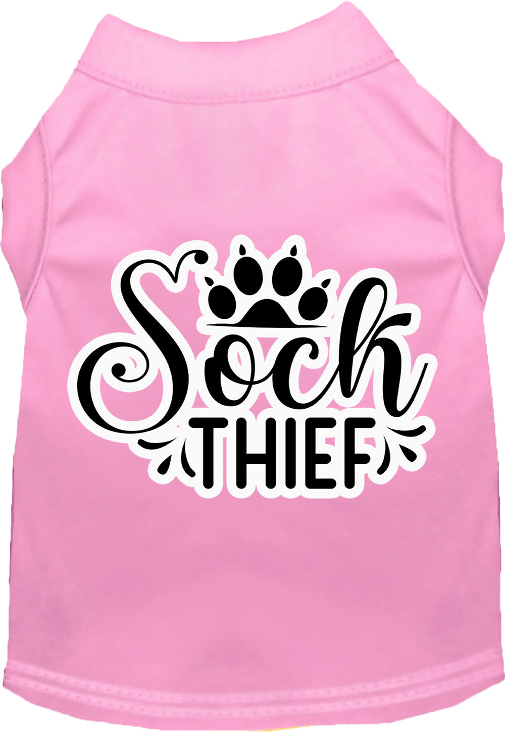 Fun Cat or Dog Shirt for Pets "Sock Thief"