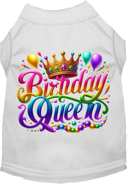 Adorable Cat or Dog Shirt for Pets "Gorgeous Birthday Queen"