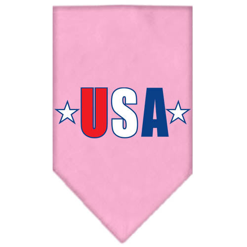 Pet and Dog Bandana Screen Printed, "USA Star"