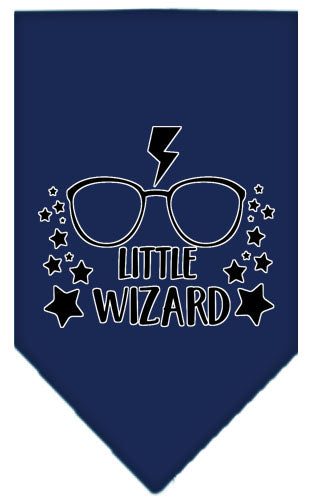 Pet and Dog Bandana Screen Printed, "Little Wizard"