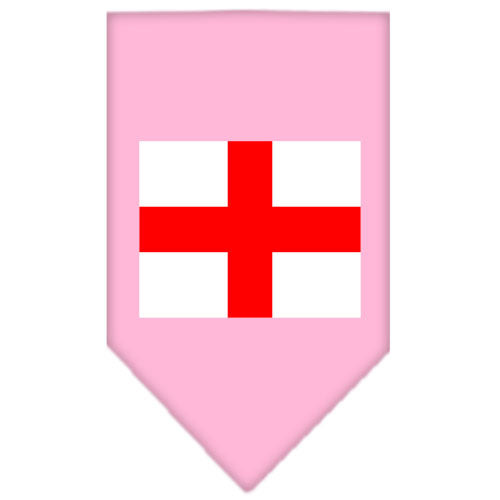 Pet and Dog Bandana Screen Printed, "St. George's Cross"