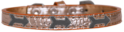 Dog, Puppy & Pet Designer Croc Widget Collar, "Arrows"