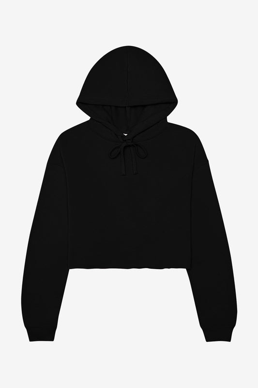 Custom Women's Cropped Fleece Hoodie