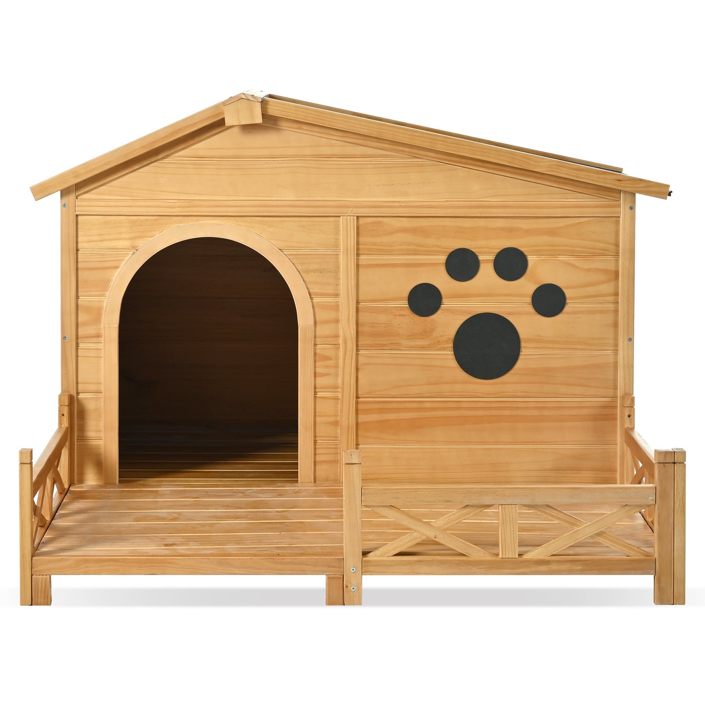 48" Wooden Dog House