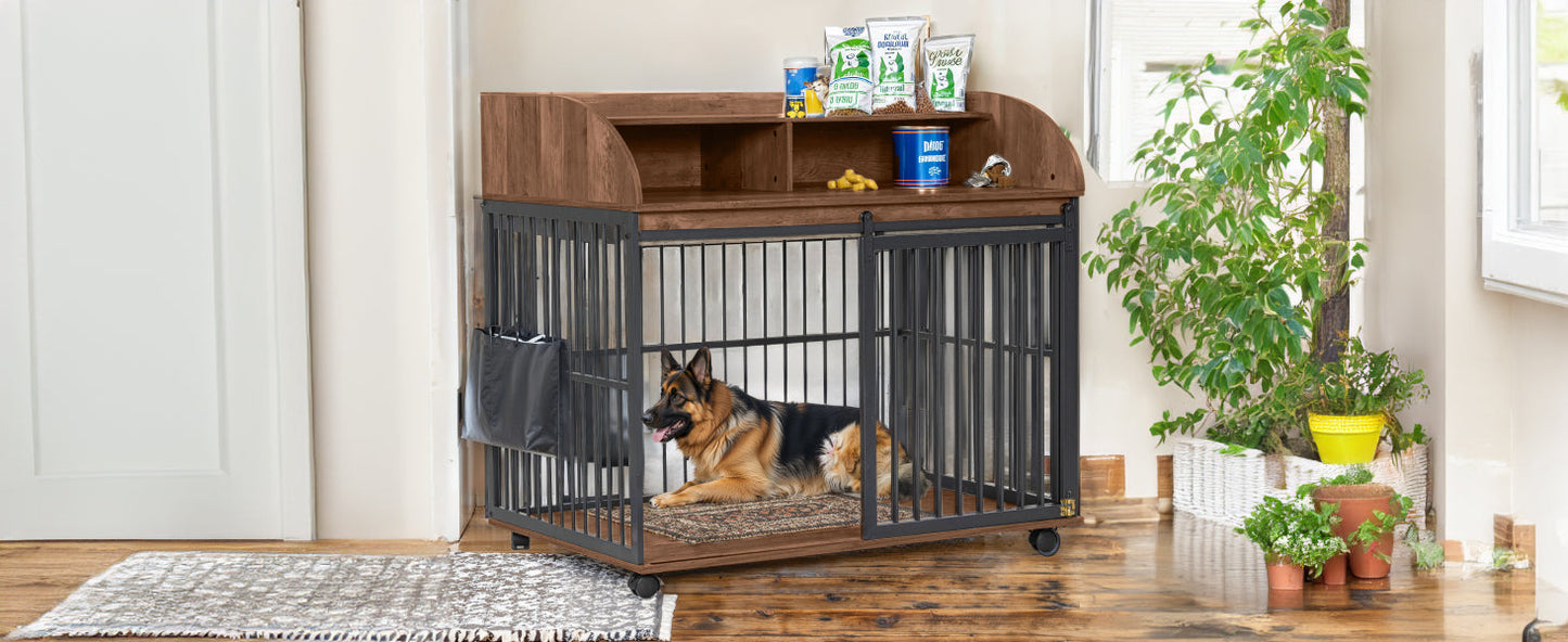 44'' Heavy Duty Large Dog Crate