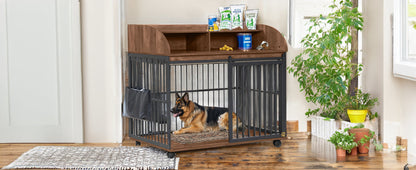 44'' Heavy Duty Large Dog Crate