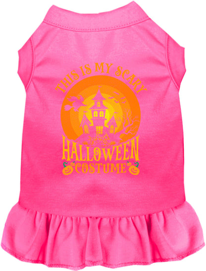 Scary Halloween Costume Pet Dress