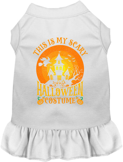 Scary Halloween Costume Pet Dress