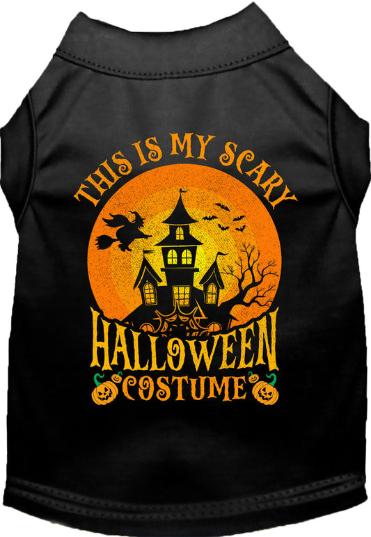 Scary Halloween Costume Pet Shirt