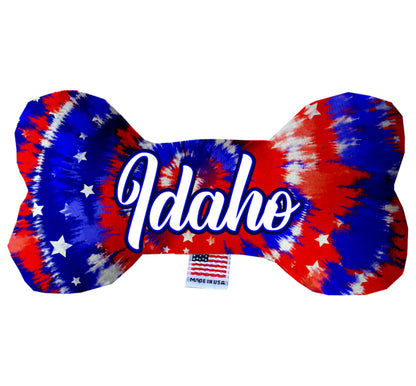 Juguetes de peluche en forma de hueso para mascotas y perros, "Opciones del estado de Idaho" (disponibles en diferentes opciones de diseño)