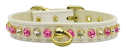 Collar para perros, cachorros y mascotas, "Deluxe Rhinestone"