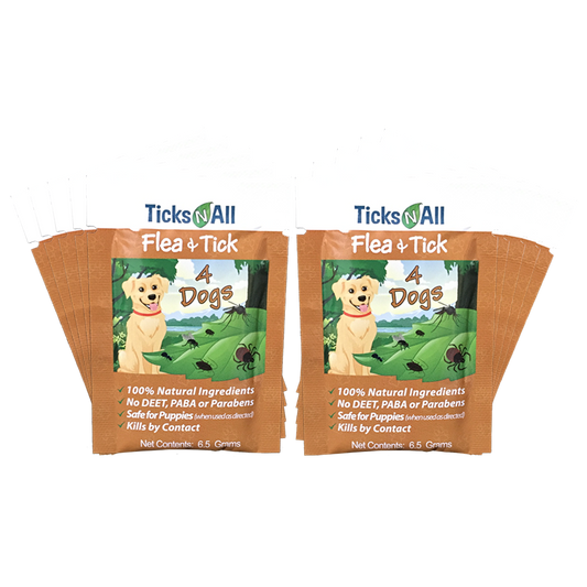 All Natural Flea and Tick Wipes 4-Dogs (10 Cnt.)