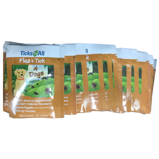 All Natural Flea and Tick Wipes 4-Dogs (50cnt.)