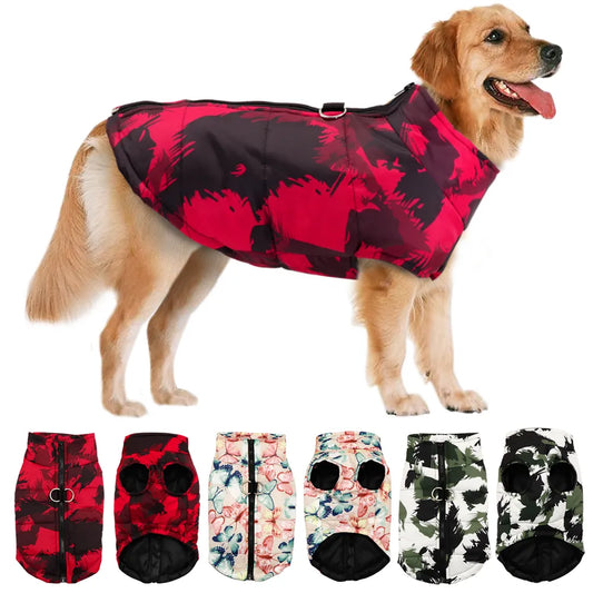 Warm & Waterproof Jacket or Coat for Dogs