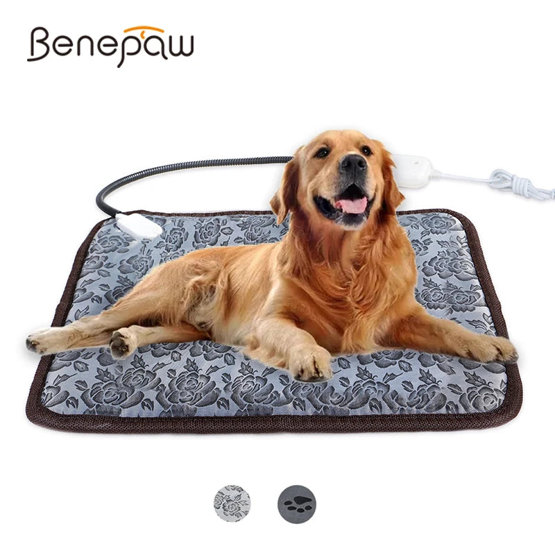 Benepaw Adjustable Pet Bed Heating Pad