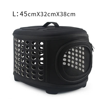 Portable & Foldable Mesh Small Dog Carrier