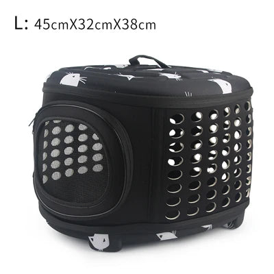 Small Dog Foldable Travel Carrier