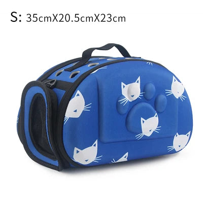 Small Dog Foldable Travel Carrier