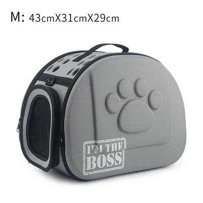 Small Dog Foldable Travel Carrier