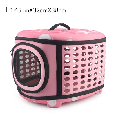Small Dog Foldable Travel Carrier