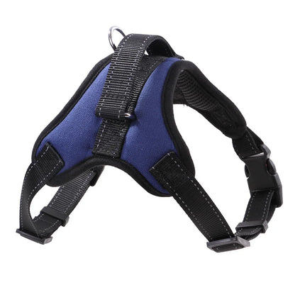 Reflective Mesh Dog Harness & Leash