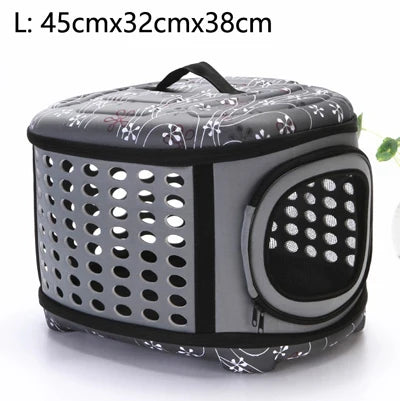 Portable & Foldable Mesh Small Dog Carrier