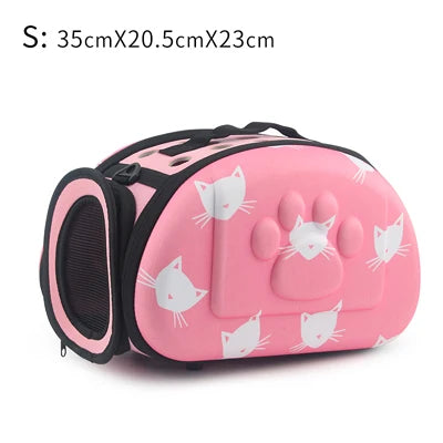 Small Dog Foldable Travel Carrier
