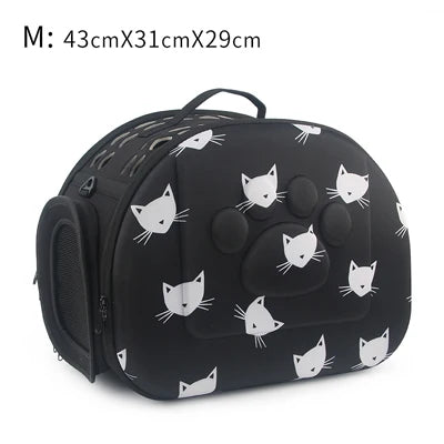 Small Dog Foldable Travel Carrier