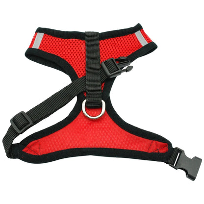 Soft Nylon Mesh Dog Harness and Leash Set