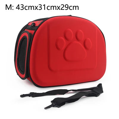 Portable & Foldable Mesh Small Dog Carrier