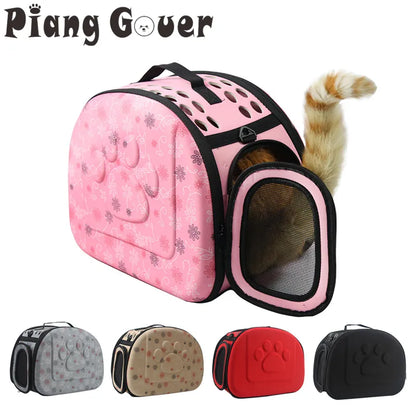 Portable & Foldable Mesh Small Dog Carrier