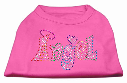 Pet Dog & Cat Shirt Rhinestone, "Technicolor Angel"