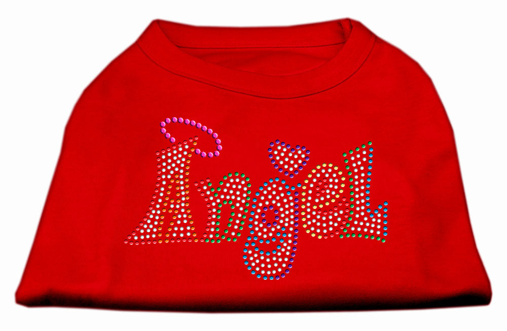 Pet Dog & Cat Shirt Rhinestone, "Technicolor Angel"