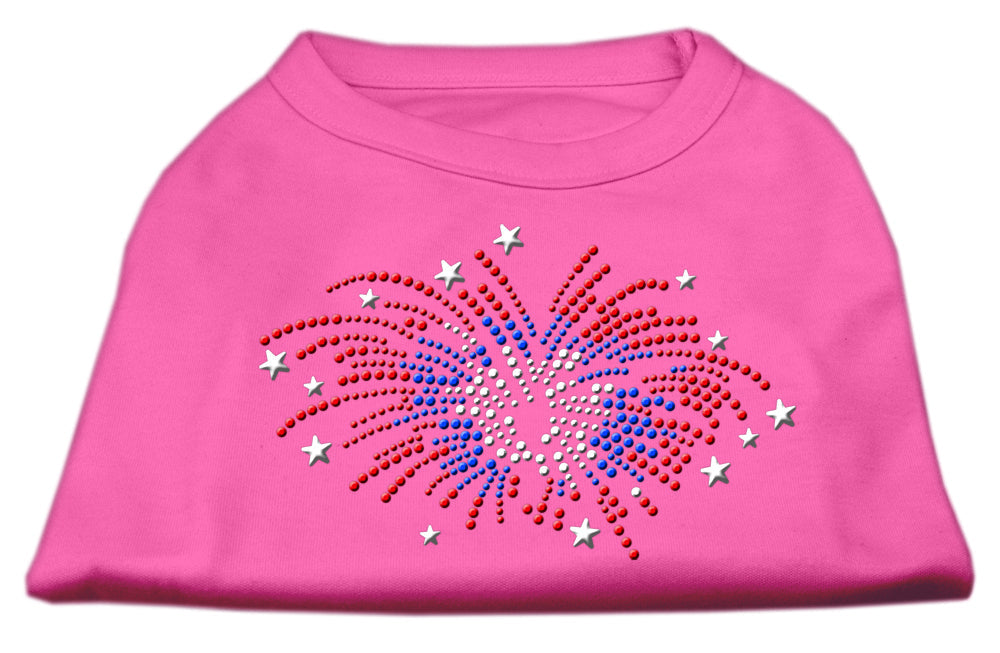 Pet Dog & Cat Shirt Rhinestone, "Fireworks"