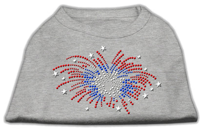 Pet Dog & Cat Shirt Rhinestone, "Fireworks"