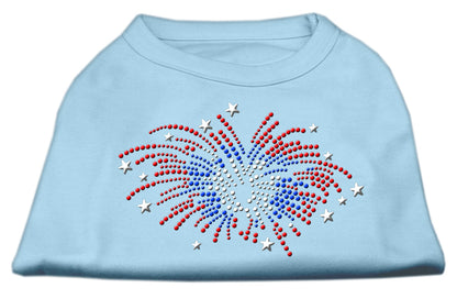 Pet Dog & Cat Shirt Rhinestone, "Fireworks"