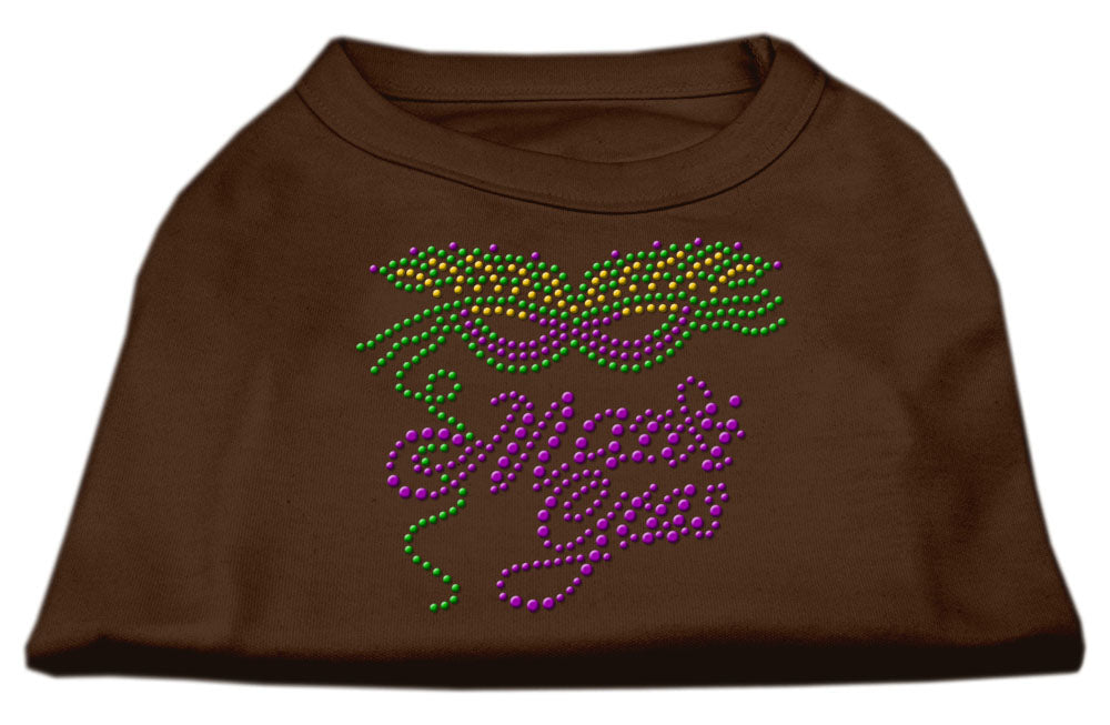 Pet Dog & Cat Shirt Rhinestone, "Mardi Gras"