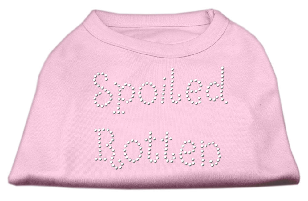 Pet Dog & Cat Shirt Rhinestone, "Spoiled Rotten"