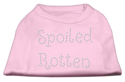 Pet Dog & Cat Shirt Rhinestone, "Spoiled Rotten"